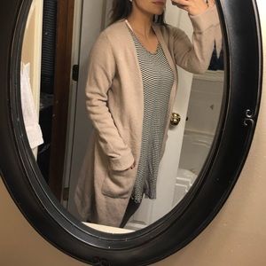 Beautiful dusty rose sweater!